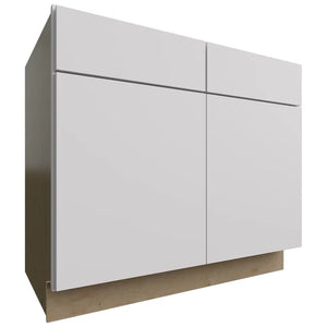 B39 - Base - Standard Cabinet - 39 W X 34-1 2 H X 24 D - Luxe Frost