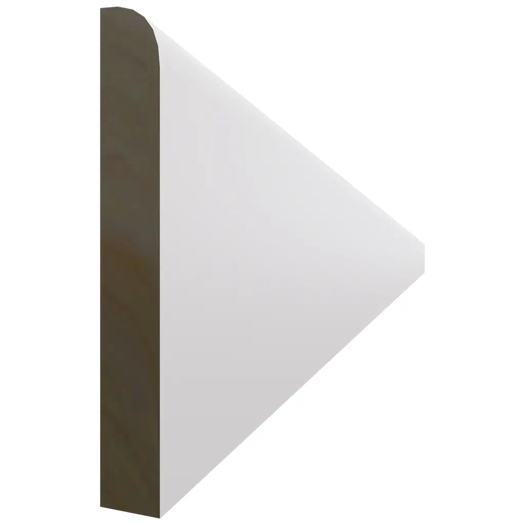 BBM - Base Board Molding - 96 W X 5-1 2 H X 3 4 T - Luxe Frost