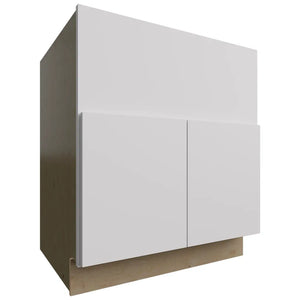 FS30 - Base - Farm Sink Cabinet - 30 W X 34-1 2 H X 24 D - Luxe Frost