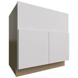 FS33 - Base - Farm Sink Cabinet - 33 W X 34-1 2 H X 24 D - Luxe Frost