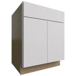 SB27 - Base - Sink Cabinet - 27 W X 34-1 2 H X 24 D - Luxe Frost