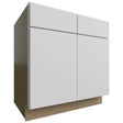 SB33 - Base - Sink Cabinet - 33 W X 34-1 2 H X 24 D - Luxe Frost