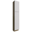 TP151284 - Tall - Pantry Cabinet - 15 W X 84 H X 12 D - Luxe Frost