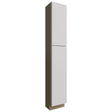 TP151290 - Tall - Pantry Cabinet - 15 W X 90 H X 12 D - Luxe Frost