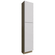 TP181290 - Tall - Pantry Cabinet - 18 W X 90 H X 12 D - Luxe Frost