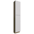 TP181296 - Tall - Pantry Cabinet - 18 W X 96 H X 12 D - Luxe Frost