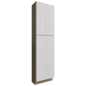TP241290 - Tall - Pantry Cabinet - 24 W X 90 H X 12 D - Luxe Frost