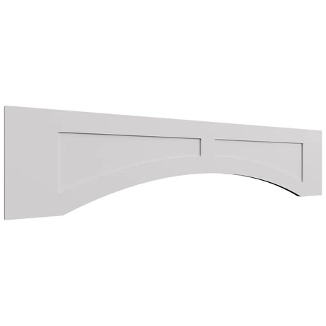 VARP54 - Wall - Arched Recessed Valance - 54 W X 12 H X 3 4 T - Luxe Frost