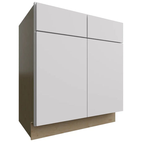 VSB30-34 - Vanity - Sink Cabinet - 30 W X 34-1 2 H X 21 D - Luxe Frost