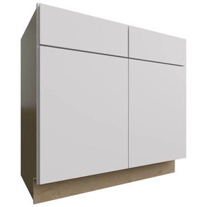 VSB36-34 - Vanity - Sink Cabinet - 36 W X 34-1 2 H X 21 D - Luxe Frost