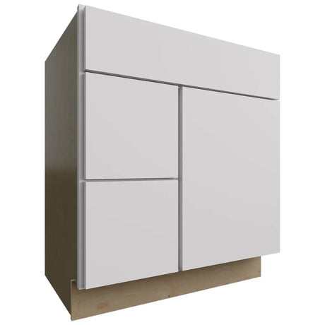 VSD30DL - Vanity - Combo Cabinet - 30 W X 34-1 2 H X 21 D - Luxe Frost
