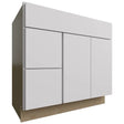 VSD36DL - Vanity - Combo Cabinet - 36 W X 34-1 2 H X 21 D - Luxe Frost