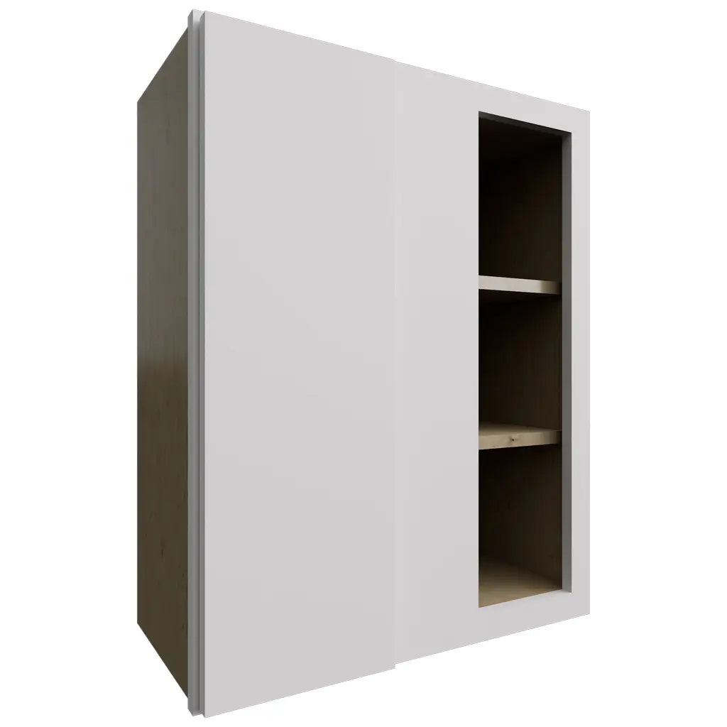 WBC2430 - Wall Corner - Blind Cabinet - 24 W X 30 H X 12 D - Luxe Frost