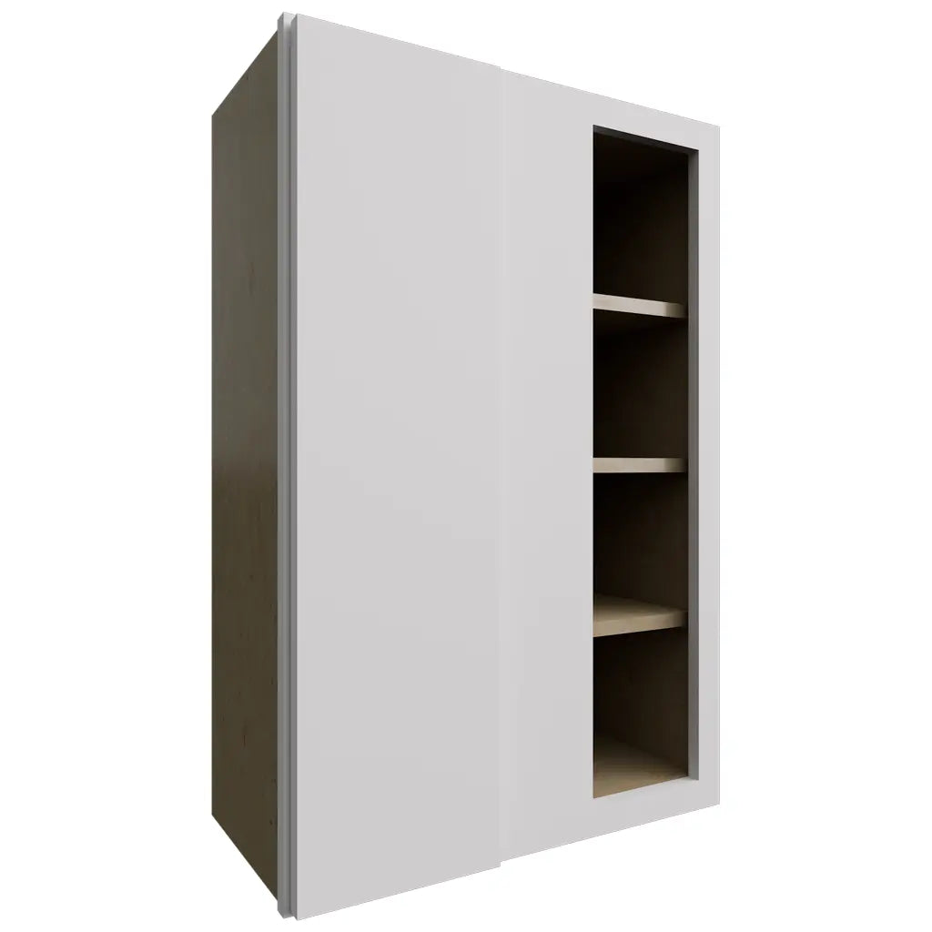 WBC2436 - Wall Corner - Blind Cabinet - 24 W X 36 H X 12 D - Luxe Frost