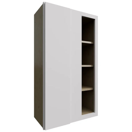 WBC2442 - Wall Corner - Blind Cabinet - 24 W X 42 H X 12 D - Luxe Frost