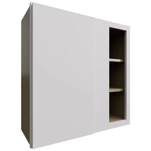 WBC3030 - Wall Corner - Blind Cabinet - 30 W X 30 H X 12 D - Luxe Frost