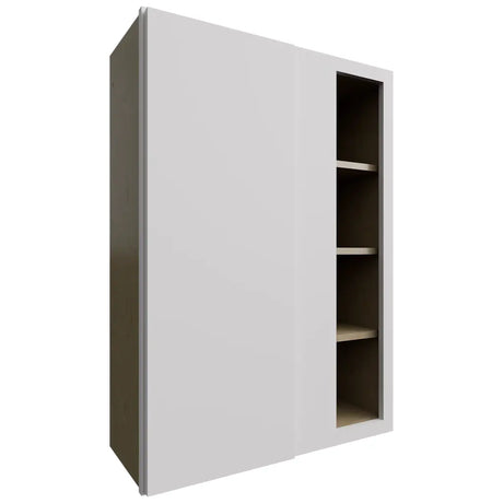 WBC3042 - Wall Corner - Blind Cabinet - 30 W X 42 H X 12 D - Luxe Frost