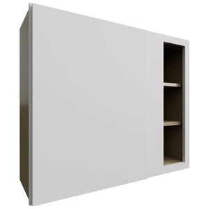 WBC3630 - Wall Corner - Blind Cabinet - 36 W X 30 H X 12 D - Luxe Frost
