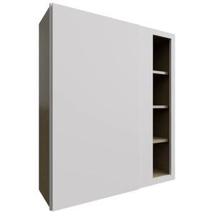 WBC3642 - Wall Corner - Blind Cabinet - 36 W X 42 H X 12 D - Luxe Frost