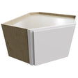 WDC2415 - Wall Corner - Diagonal Cabinet - 24 W X 15 H X 24 D - Luxe Frost