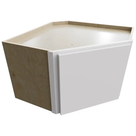 WDC2415 - Wall Corner - Diagonal Cabinet - 24 W X 15 H X 24 D - Luxe Frost