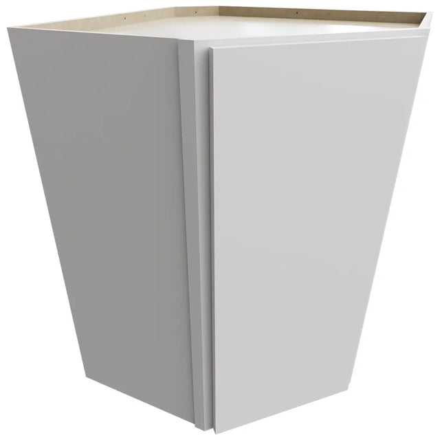 WDC2736 - Wall Corner - Diagonal Cabinet - 27 W X 36 H X 27 D - Luxe Frost