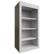 WOS1836 - Wall - Open Shelf - 18 W X 36 H X 12 D - Luxe Frost