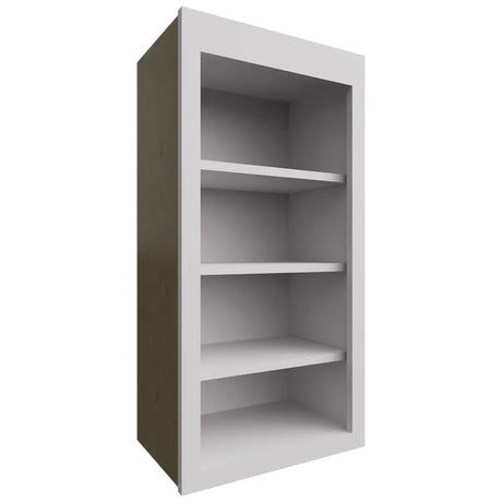 WOS1836 - Wall - Open Shelf - 18 W X 36 H X 12 D - Luxe Frost