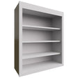 WOS3036 - Wall - Open Shelf - 30 W X 36 H X 12 D - Luxe Frost