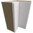 WPC2436 - Wall Corner - Pie Cabinet - 24 W X 36 H X 24 D - Luxe Frost