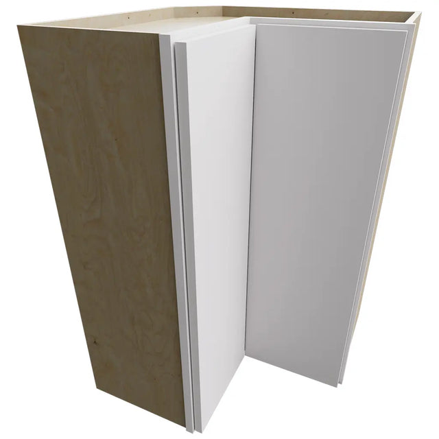 WPC2436 - Wall Corner - Pie Cabinet - 24 W X 36 H X 24 D - Luxe Frost