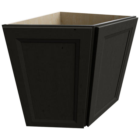 BRA24 - Base - Return Angle Cabinet - 24 W X 34-1 2 H X 24 D - Onyx Cobblestone