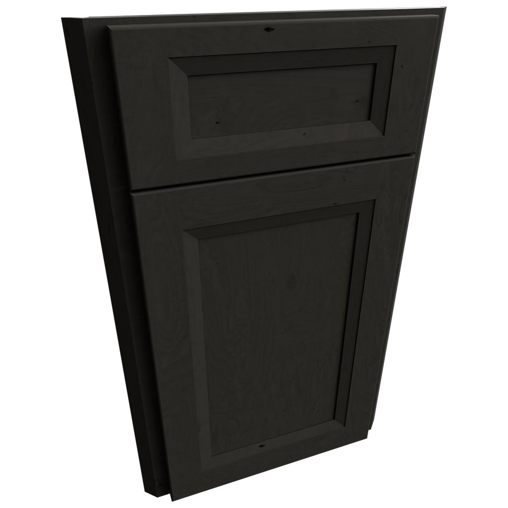 DSF36 - Base Corner - Diagonal Sink Front - Front Only - Onyx Cobblestone