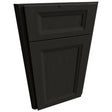 DSFL36 - Base Corner - Diagonal Sink Front - Floor Only - Onyx Cobblestone
