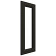 GDW2436 - Wall - Glass Door - 11-3 4 W X 35-1 2 H X 3 4 T - Onyx Cobblestone