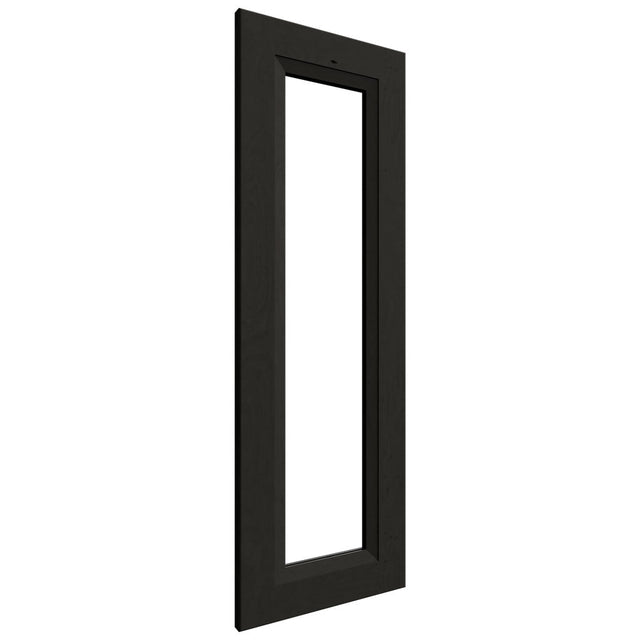 GDW2436 - Wall - Glass Door - 11-3 4 W X 35-1 2 H X 3 4 T - Onyx Cobblestone