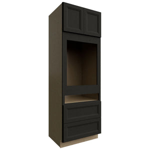 OC3390C - Tall - Oven Cabinet Combo - 33 W X 90 H X 24 D - Onyx Cobblestone