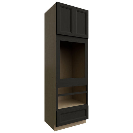 OC3396D - Tall - Oven Cabinet Double - 33 W X 96 H X 24 D - Onyx Cobblestone