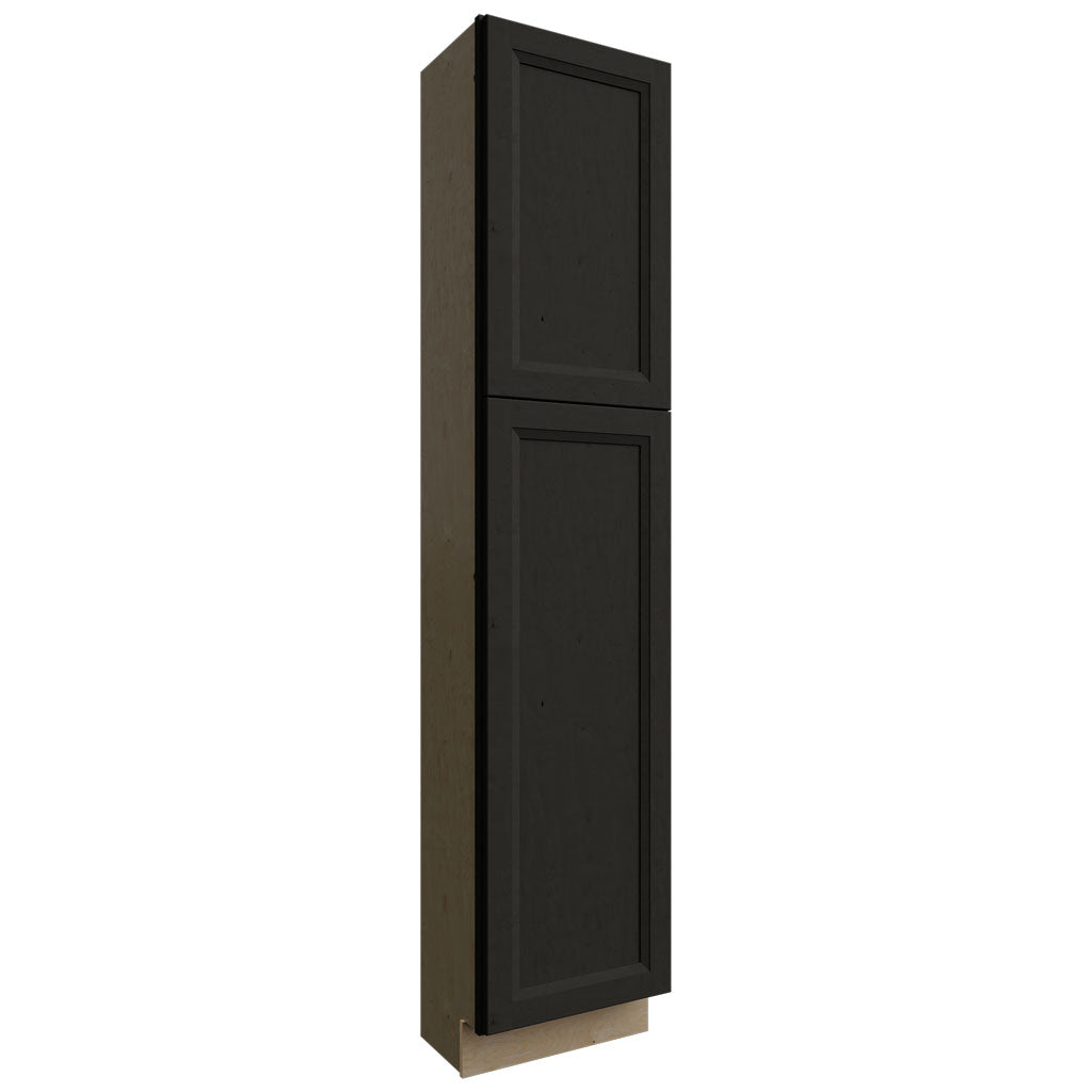 TP181284 - Tall - Pantry Cabinet - 18 W X 84 H X 12 D - Onyx Cobblestone