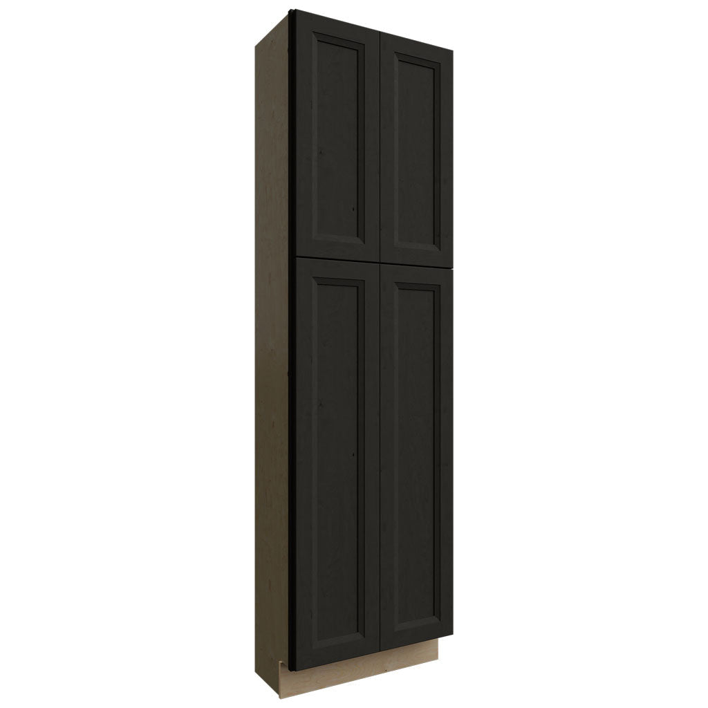 TP241284 - Tall - Pantry Cabinet - 24 W X 84 H X 12 D - Onyx Cobblestone