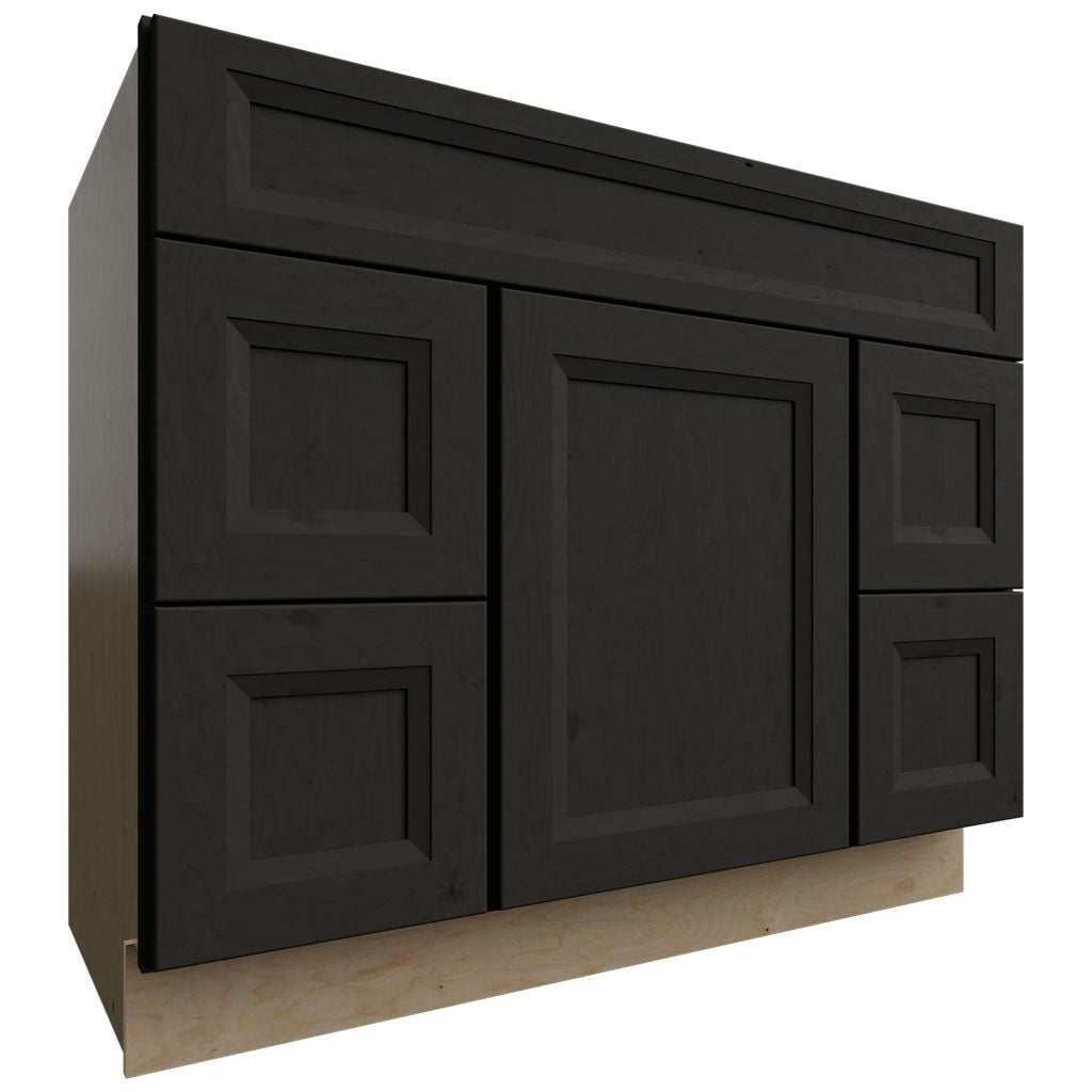 VSD42 - Vanity - Combo Cabinet - 42 W X 34-1 2 H X 21 D - Onyx Cobblestone