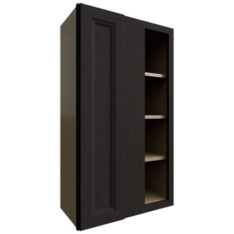 WBC2442 - Wall Corner - Blind Cabinet - 24 W X 42 H X 12 D - Onyx Cobblestone