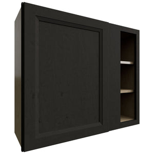 WBC3630 - Wall Corner - Blind Cabinet - 36 W X 30 H X 12 D - Onyx Cobblestone