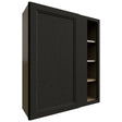 WBC3642 - Wall Corner - Blind Cabinet - 36 W X 42 H X 12 D - Onyx Cobblestone