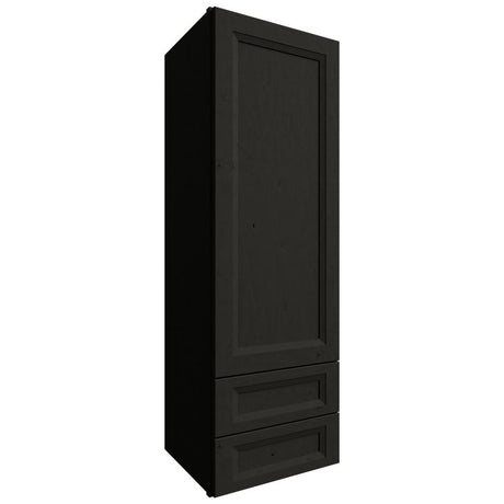 WD1854 - Wall - Drawer Cabinet - 18 W X 54 H X 15 D - Onyx Cobblestone