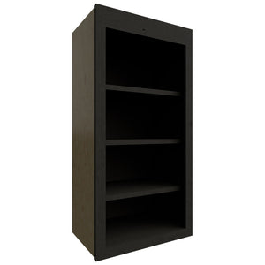 WOS1836 - Wall - Open Shelf - 18 W X 36 H X 12 D - Onyx Cobblestone