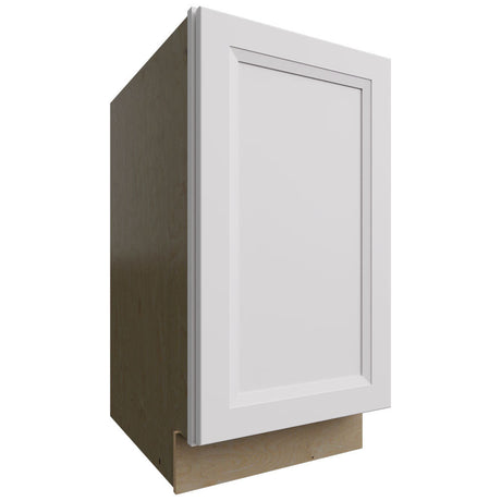 B18FD - Base - Full Door Cabinet - 18 W X 34-1 2 H X 24 D - Onyx Frost