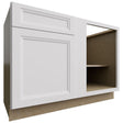 BLB48 51 - Base Corner - Blind Cabinet - 48 W X 34-1 2 H X 24 D - Onyx Frost