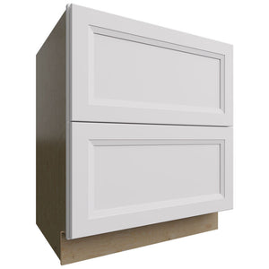 DB30-2 - Base - 2 Drawers Cabinet - 30 W X 34-1 2 H X 24 D - Onyx Frost