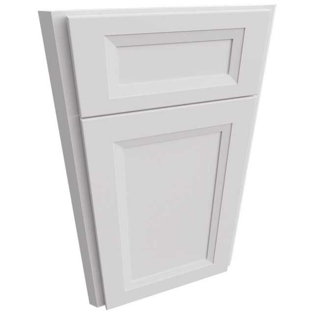 DSFL36 - Base Corner - Diagonal Sink Front - Floor Only - Onyx Frost